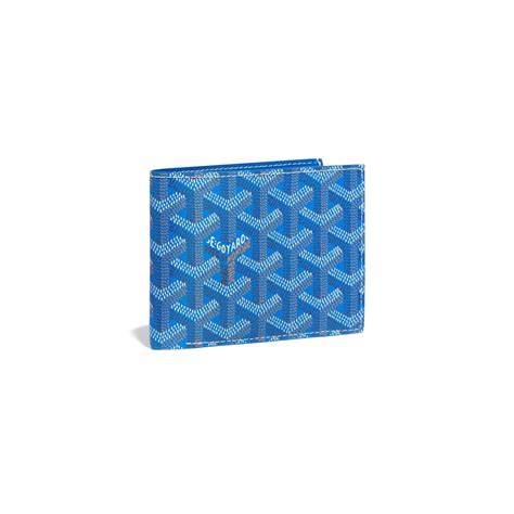 goyard wallet blue|goyard blue wallet men's.